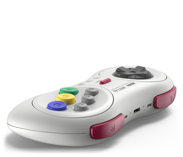 8BitDo M30 2.4G Wireless Pad White RET00367 - 1353352 - zdjęcie 3